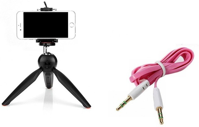 Rewy iPhone Tripod Stand, Mini Tripod, Table Tripod, Tabletop Tripod, Table Top Stand, Mini Travel Phone Tripod, Cellphone Tripod for iOS and Android